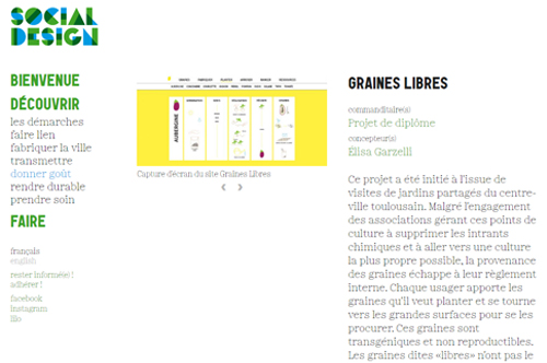 Plateforme Social Design